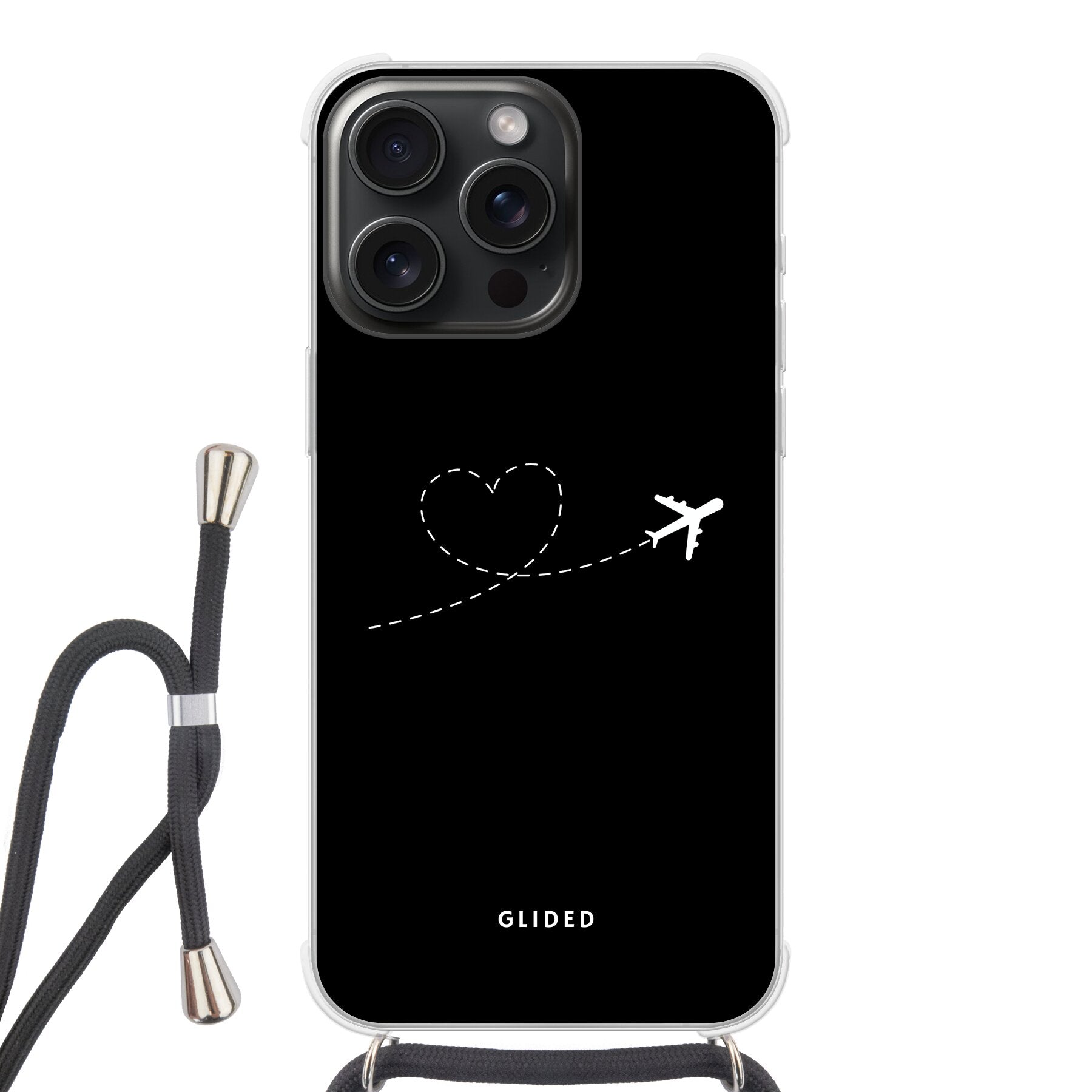 Flying Horizon - iPhone 15 Pro Max Handyhülle Crossbody case mit Band