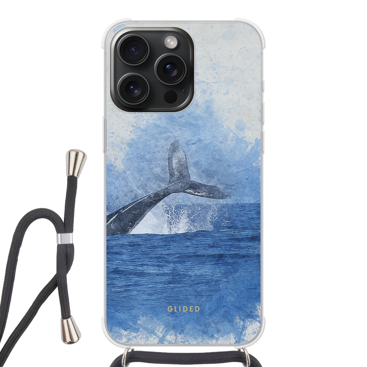 Oceanic - iPhone 15 Pro Max Handyhülle Crossbody case mit Band