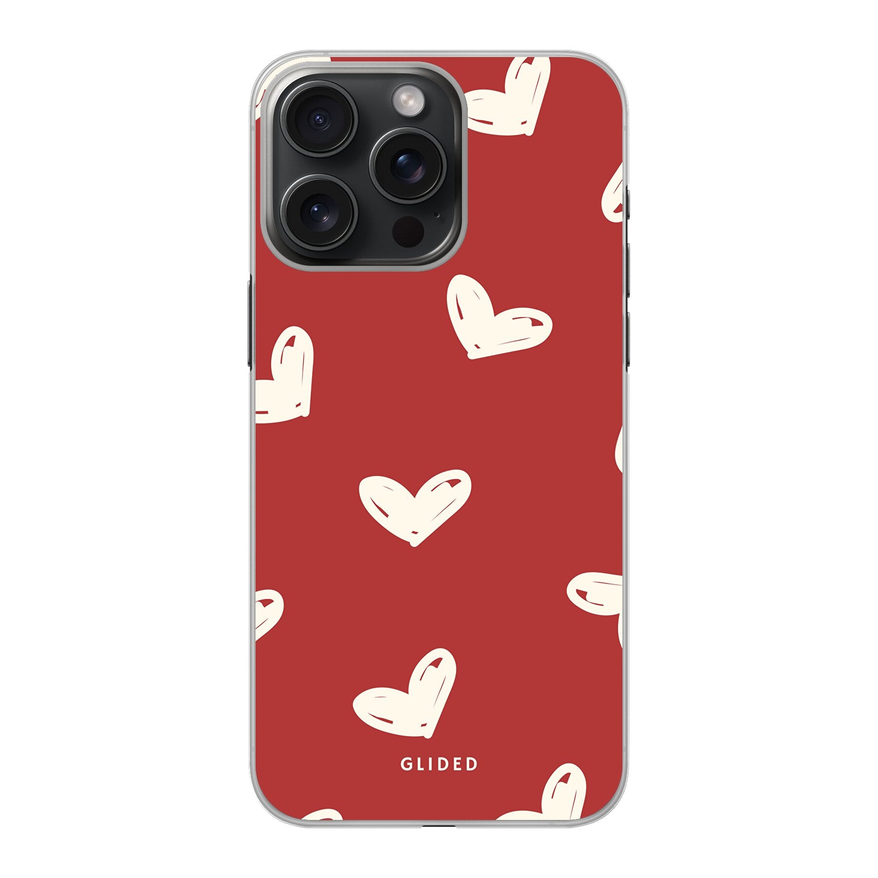 Red Love - iPhone 15 Pro Max - Hard Case