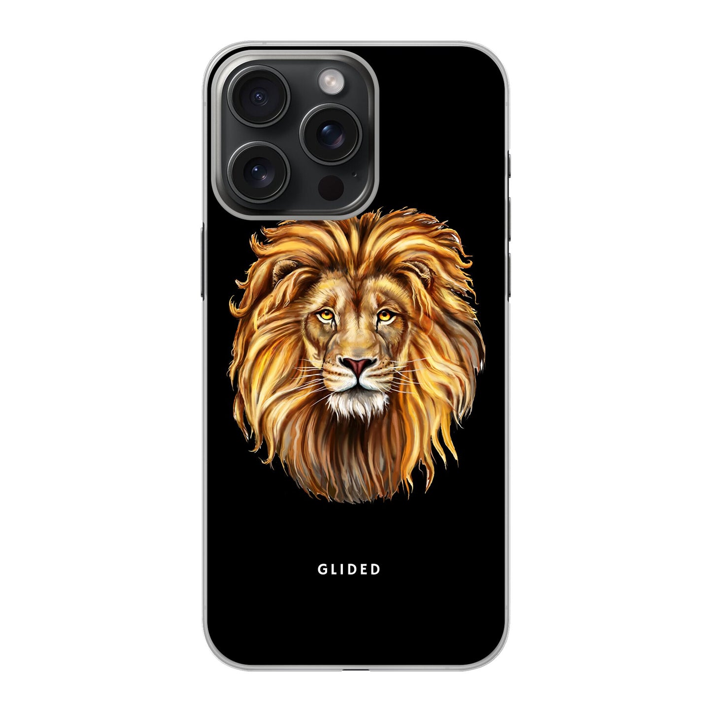 Lion Majesty - iPhone 15 Pro Max - Hard Case