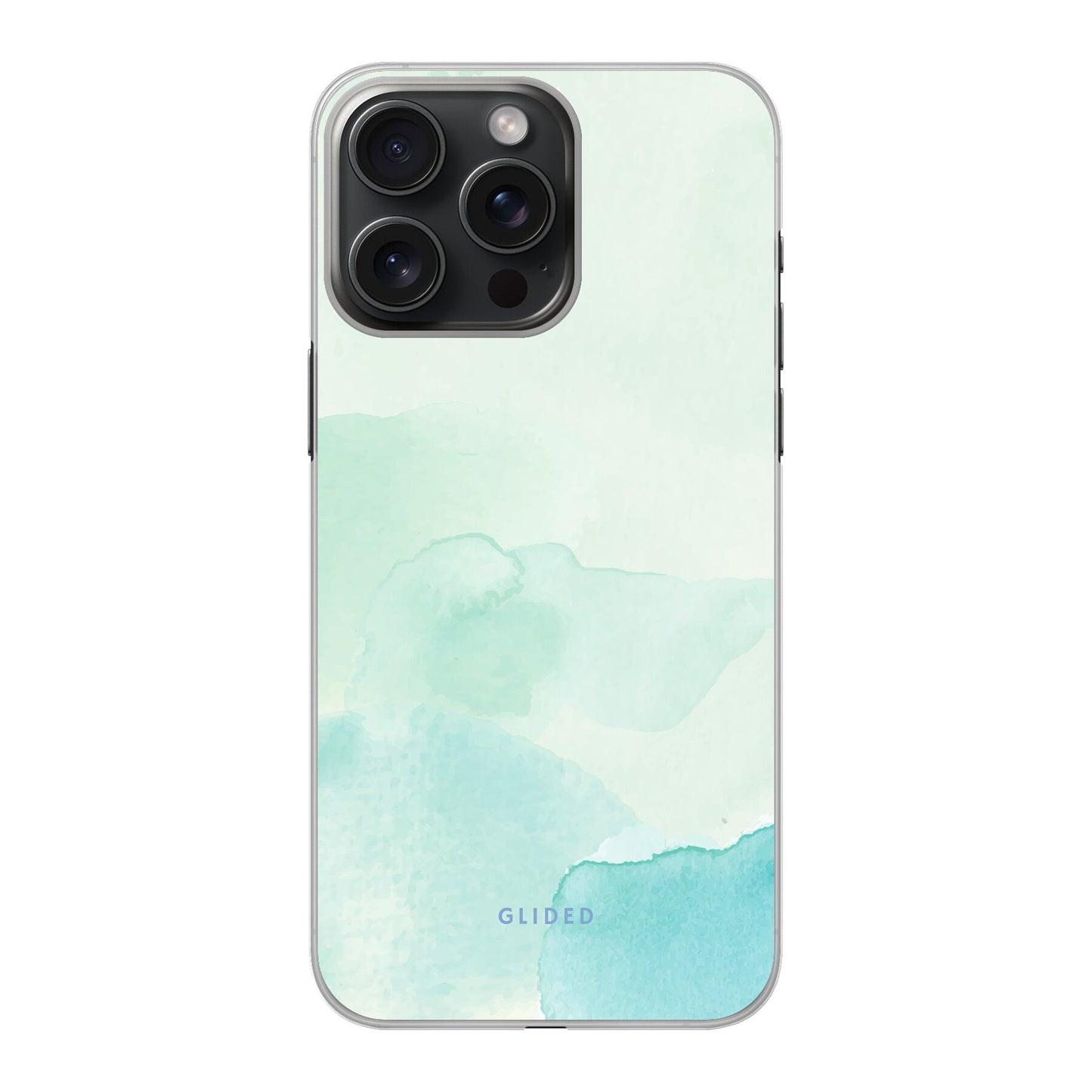 Turquoise Art - iPhone 15 Pro Max Handyhülle Hard Case