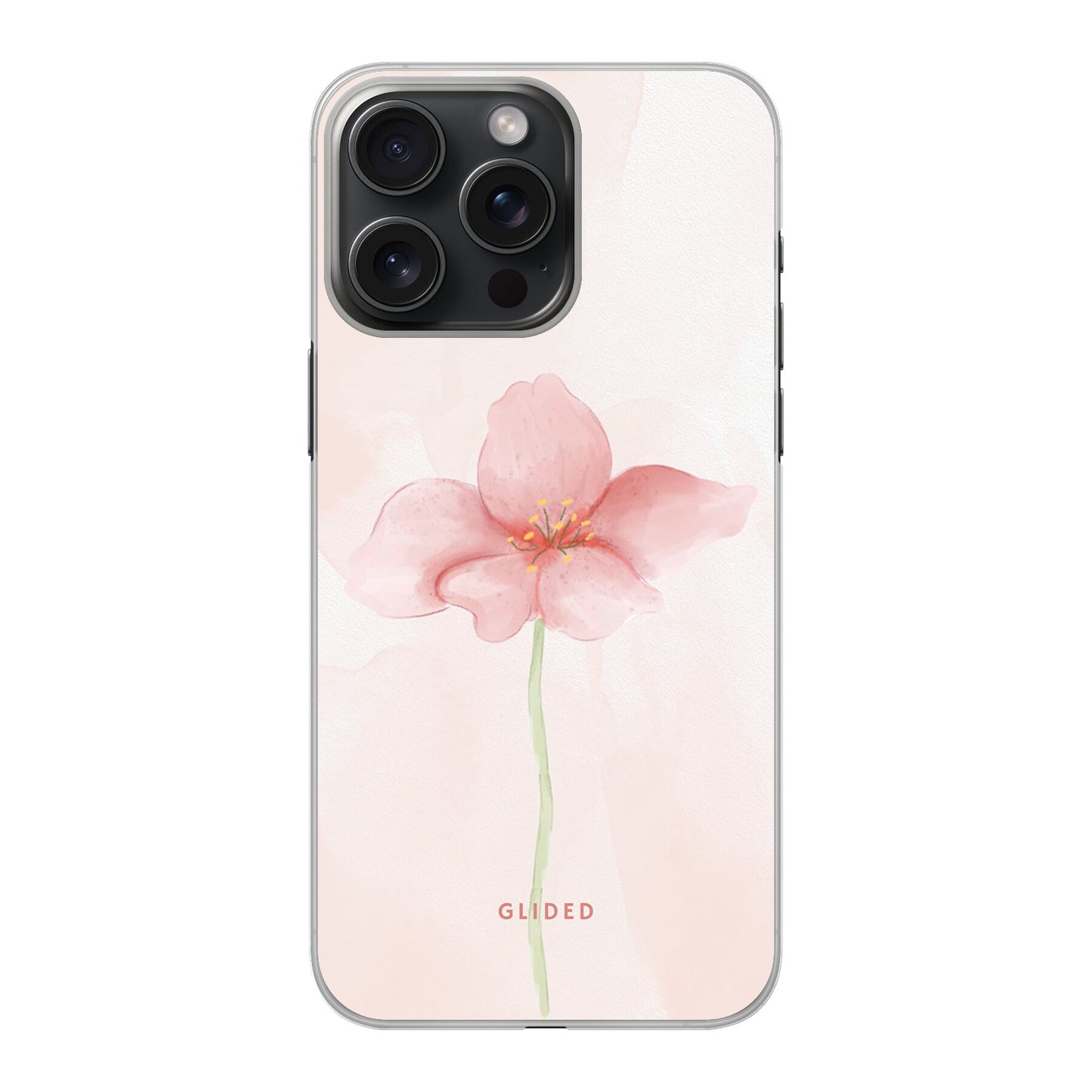 Pastel Flower - iPhone 15 Pro Max Handyhülle Hard Case
