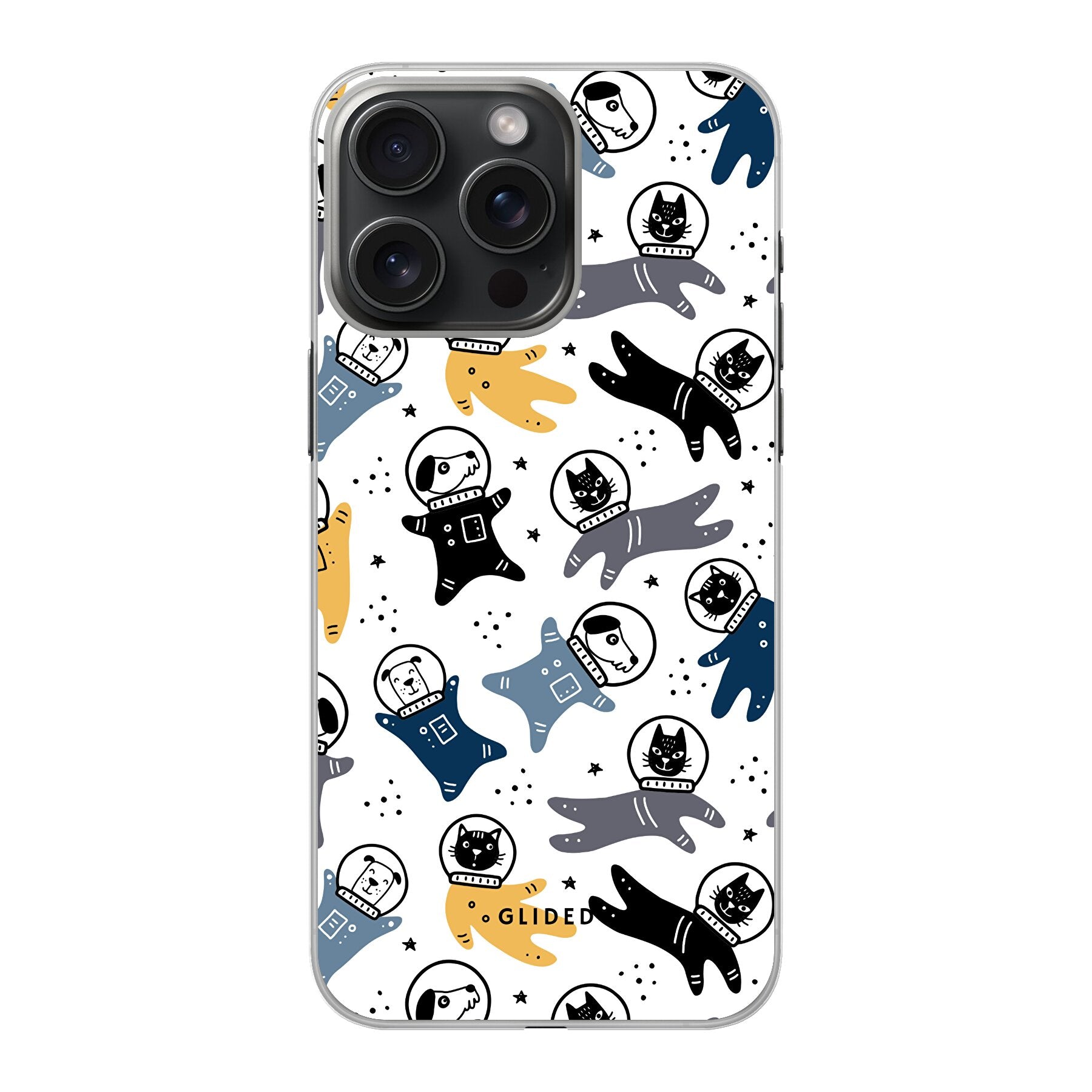 Paws Space - iPhone 15 Pro Max Handyhülle Hard Case