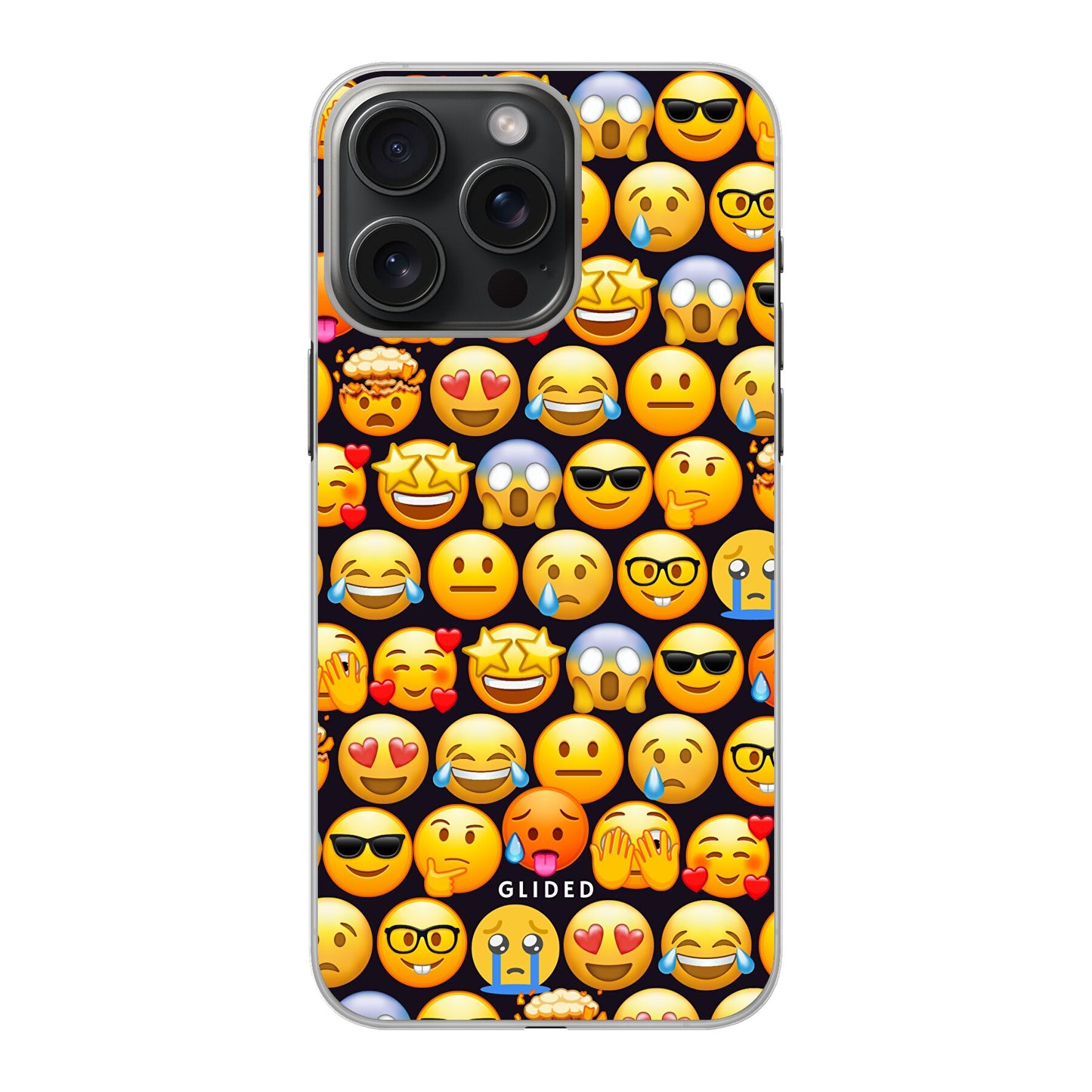 Emoji Town - iPhone 15 Pro Max Handyhülle Hard Case