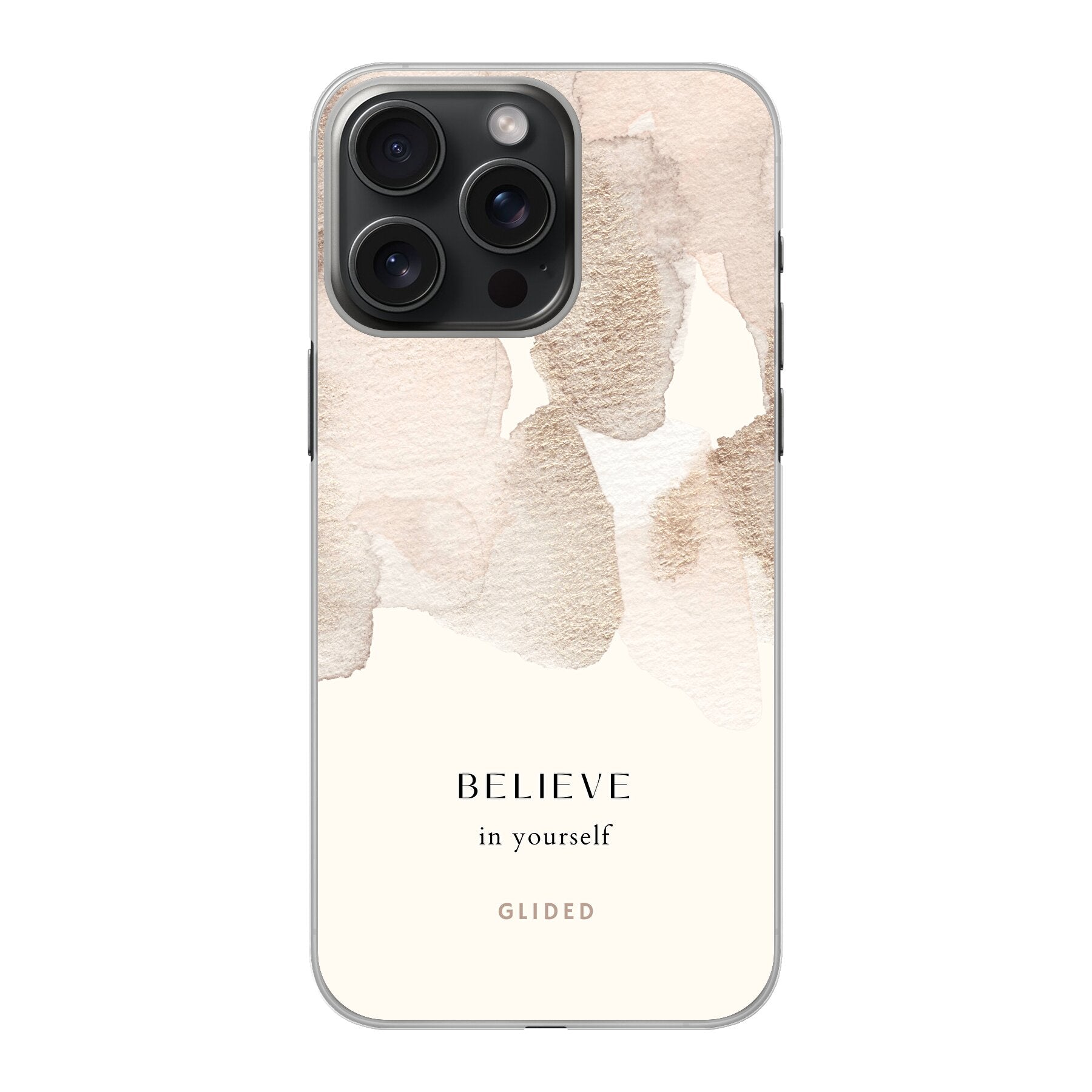 Believe in yourself - iPhone 15 Pro Max Handyhülle Hard Case