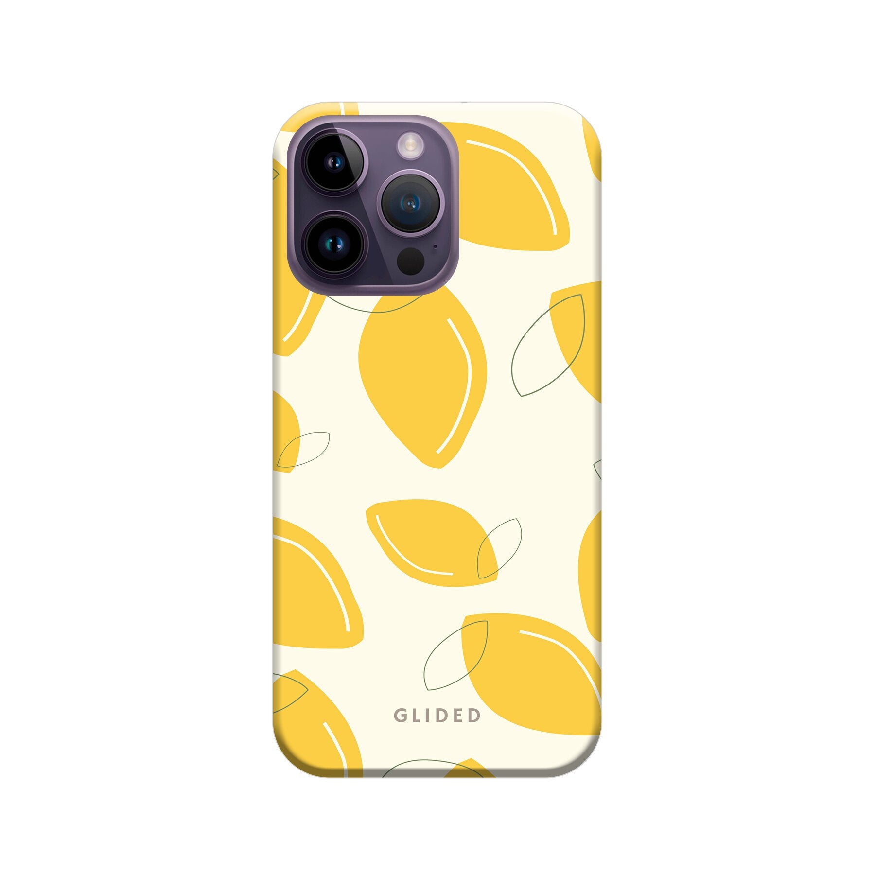 Abstract Lemon - iPhone 15 Pro Max - MagSafe Tough case