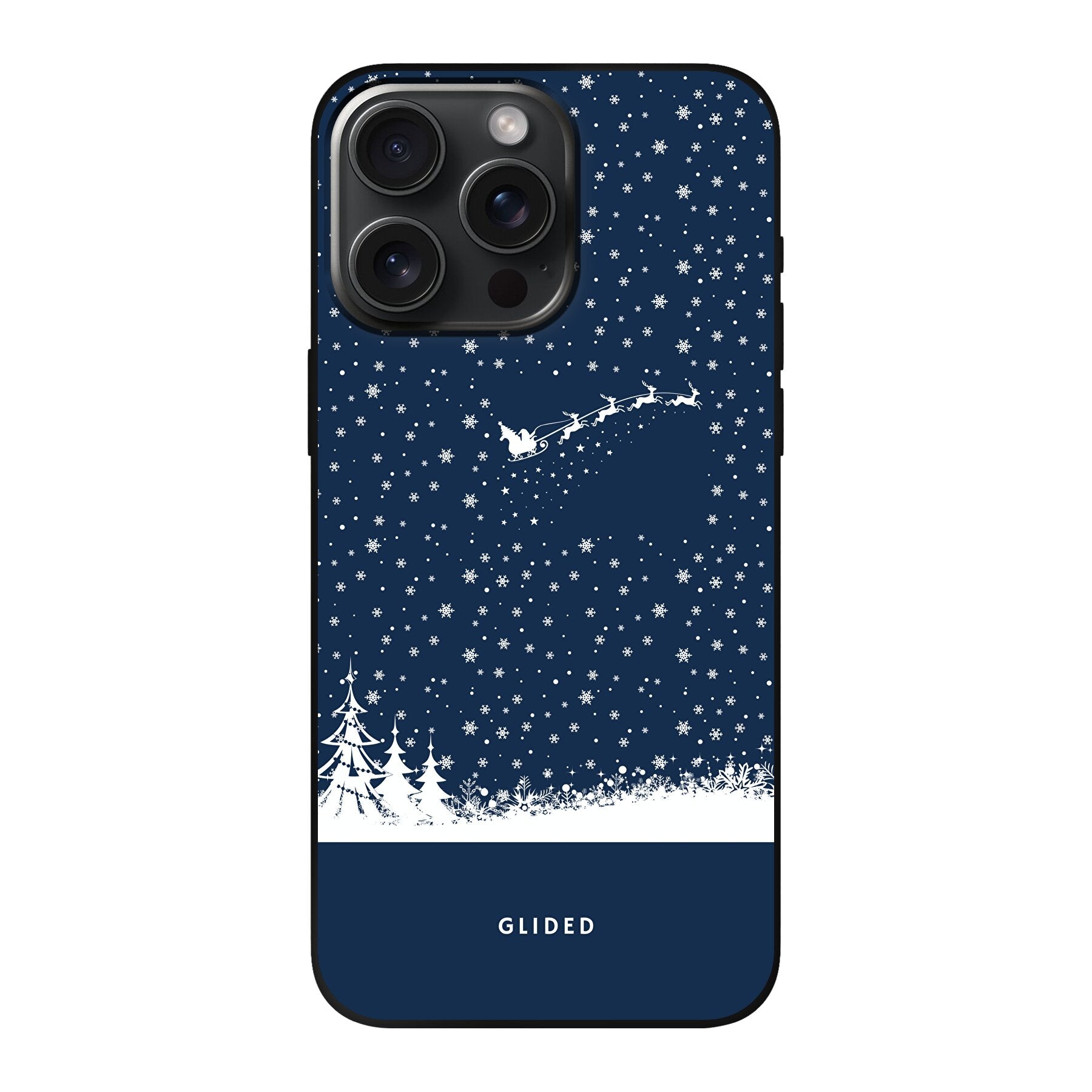 Flying Santa - iPhone 15 Pro Max Handyhülle Soft case