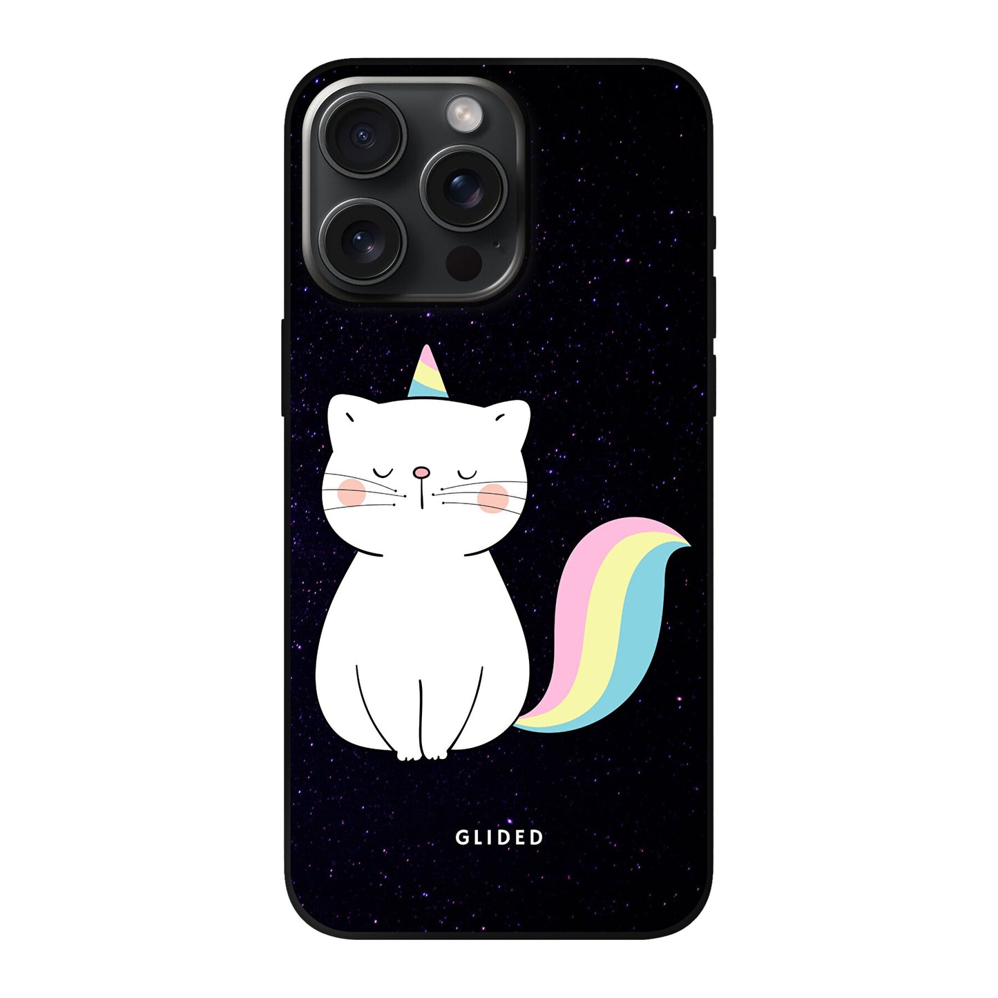 Unicorn Cat - iPhone 15 Pro Max Handyhülle Soft case