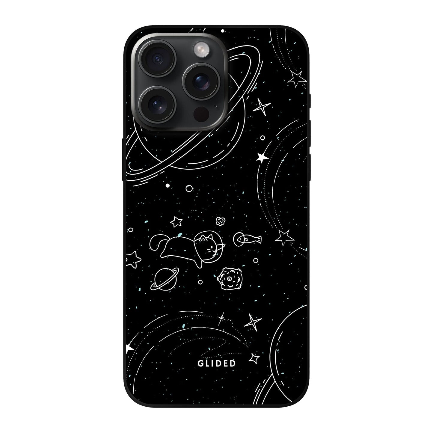 Cosmic Cat - iPhone 15 Pro Max Handyhülle Soft case