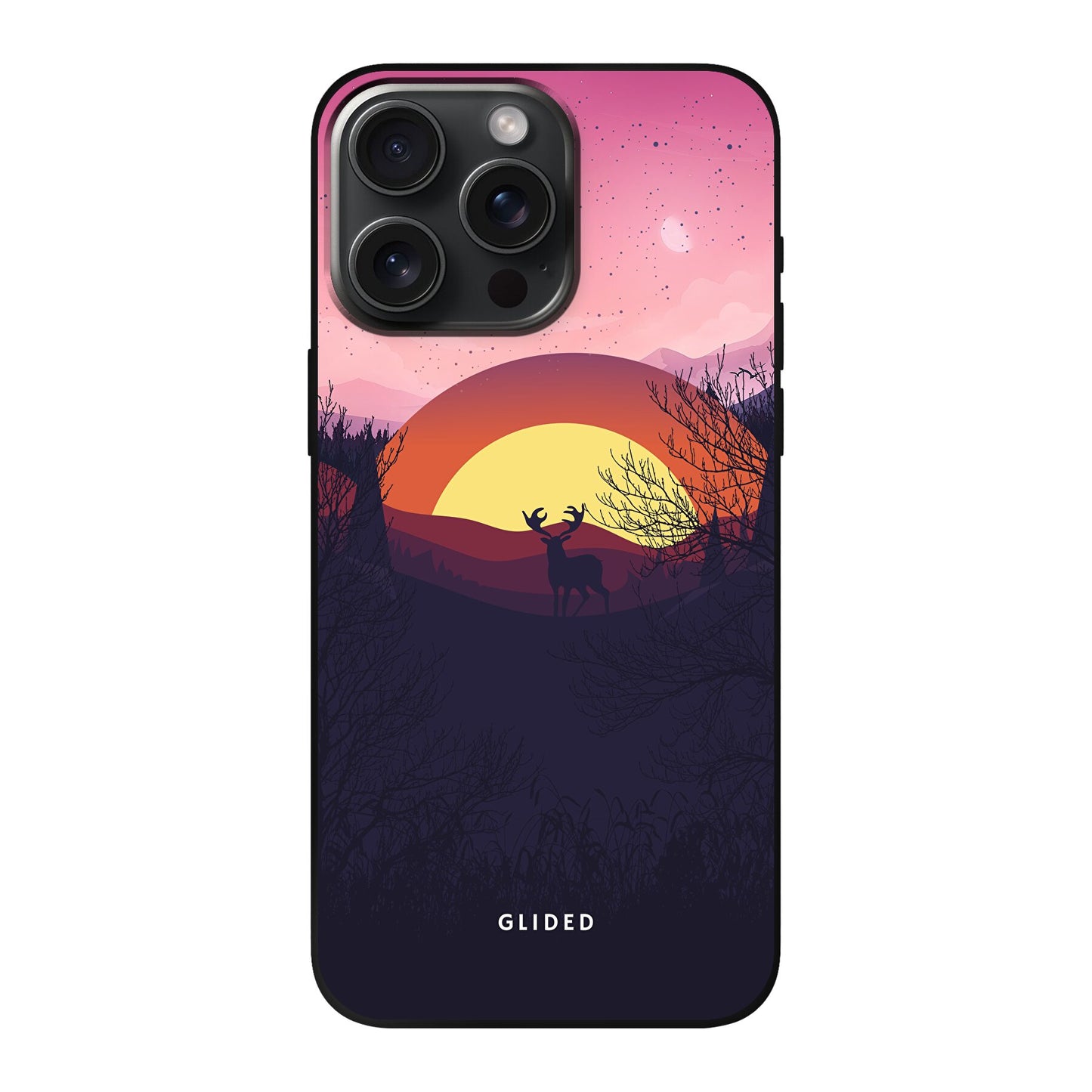 Sunset Majesty - iPhone 15 Pro Max Handyhülle Soft case