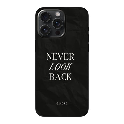 Never Back - iPhone 15 Pro Max Handyhülle Soft case