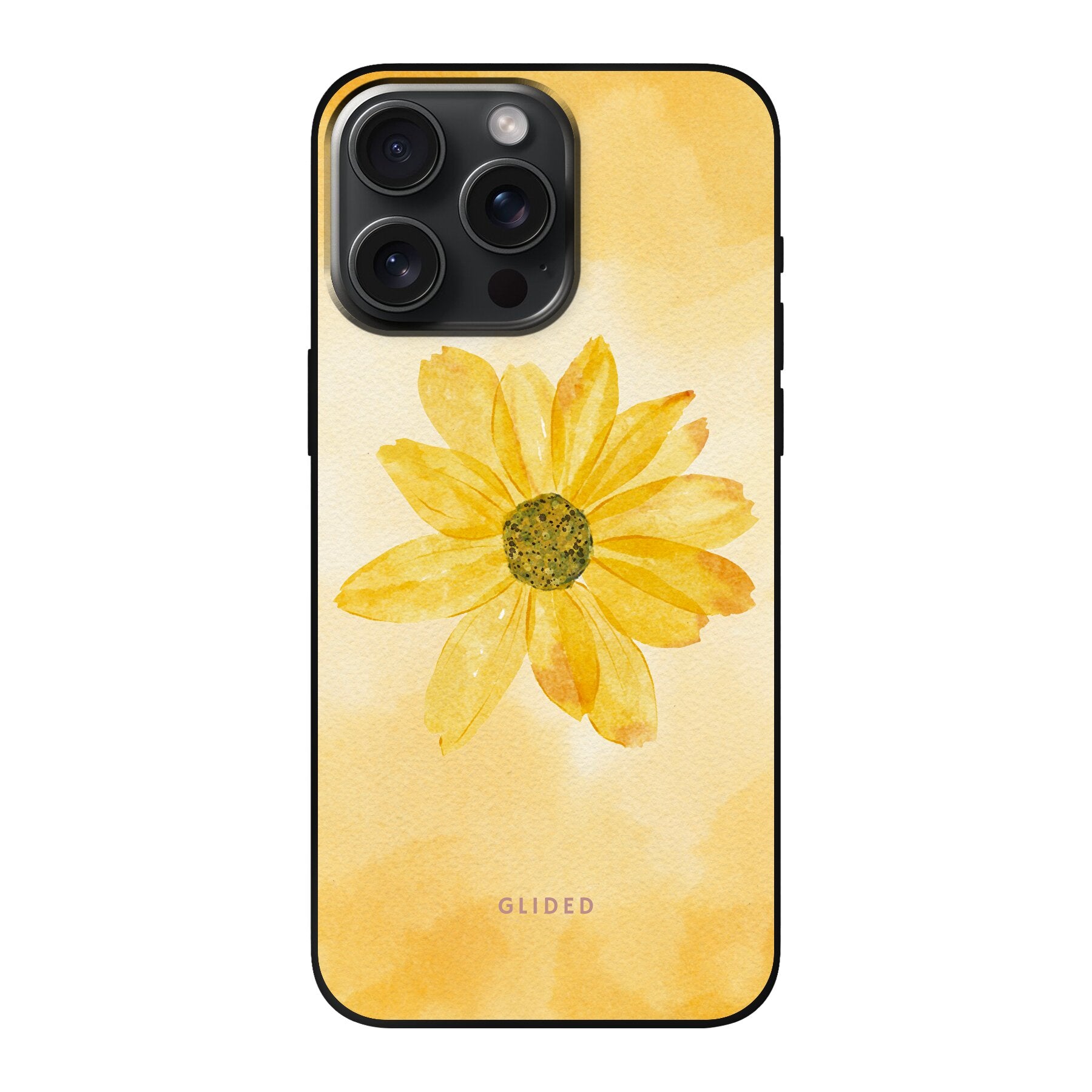 Yellow Flower - iPhone 15 Pro Max Handyhülle Soft case