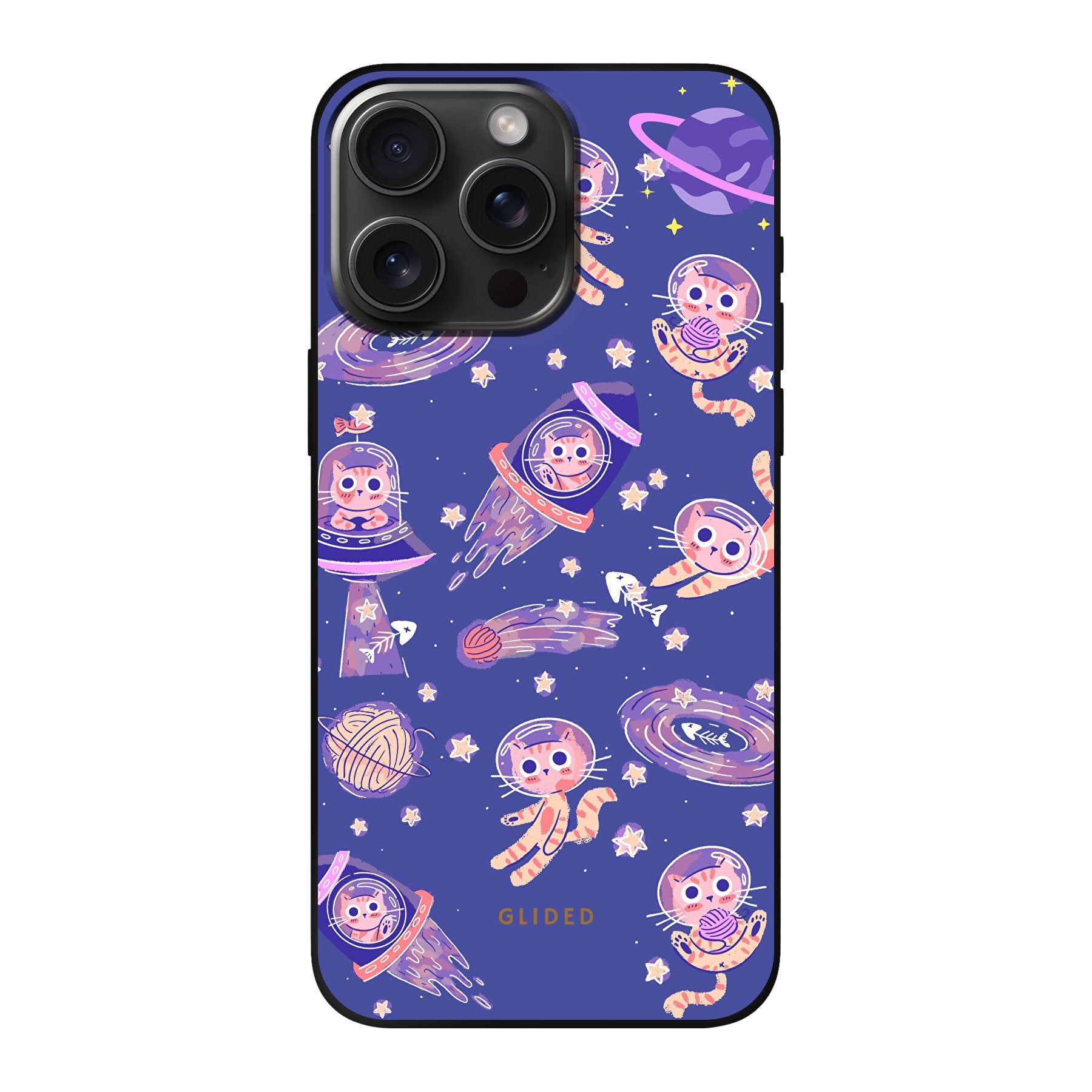 Space Cat - iPhone 15 Pro Max Handyhülle Soft case