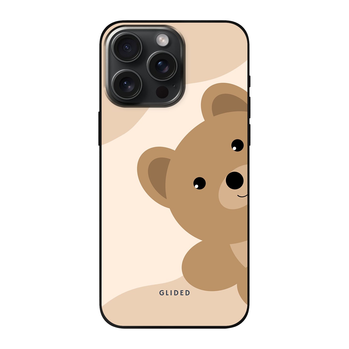 BearLove Left - iPhone 15 Pro Max Handyhülle Soft case