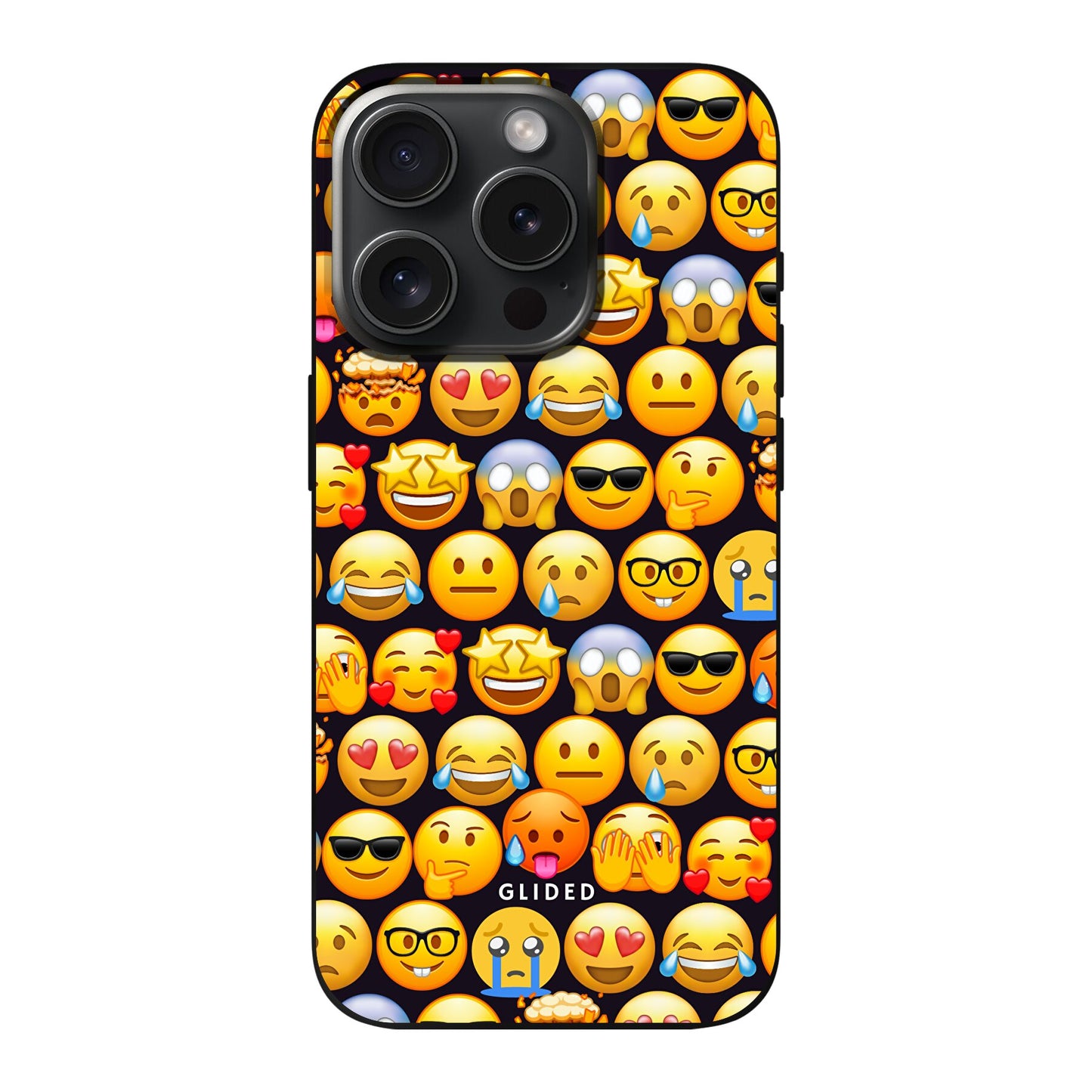 Emoji Town - iPhone 15 Pro Handyhülle Soft case