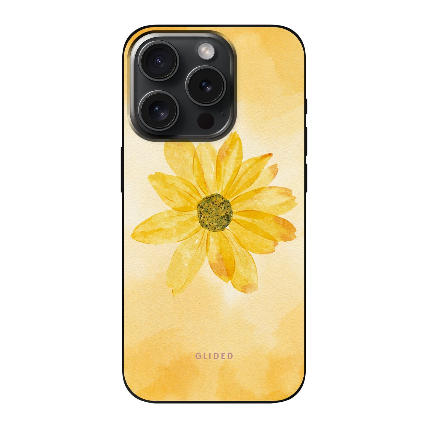 Yellow Flower - iPhone 15 Pro Handyhülle Soft case