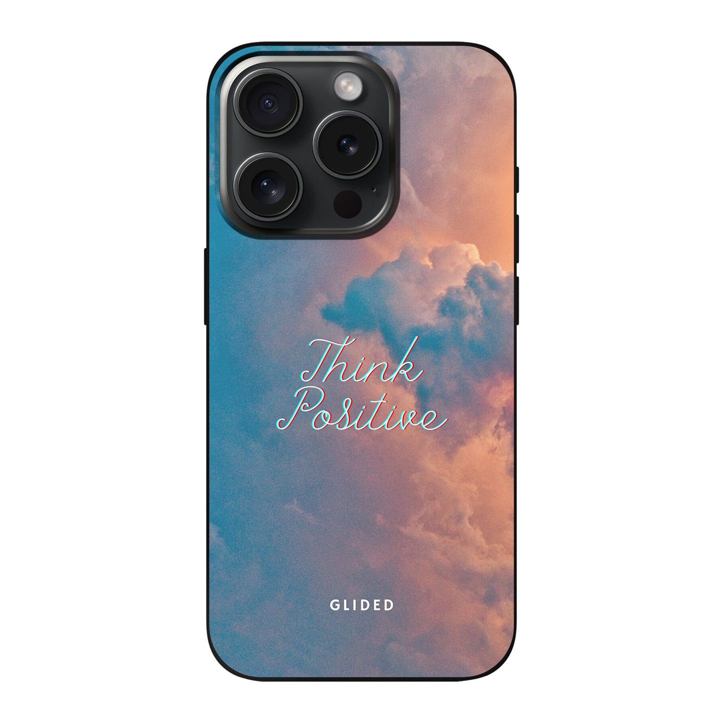 Think positive - iPhone 15 Pro Handyhülle Soft case
