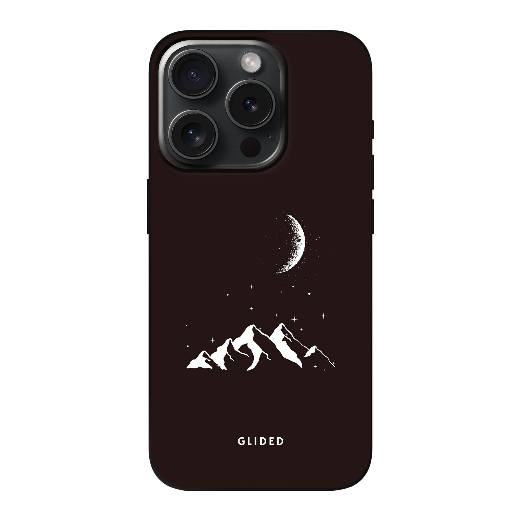 Midnight Peaks - iPhone 15 Pro Handyhülle Soft case