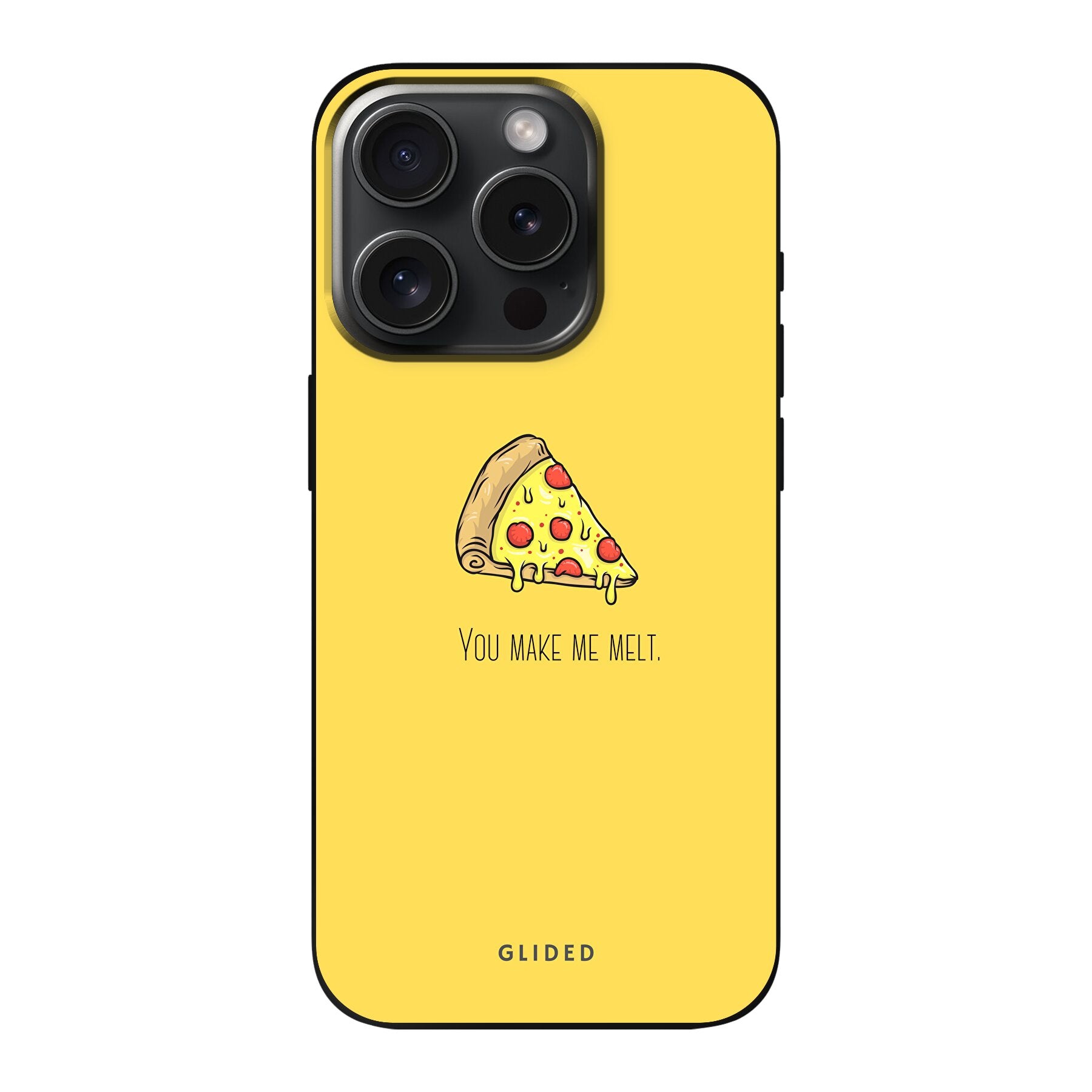 Flirty Pizza - iPhone 15 Pro - Soft case