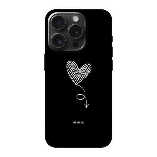 Dark Heart - iPhone 15 Pro Handyhülle Soft case