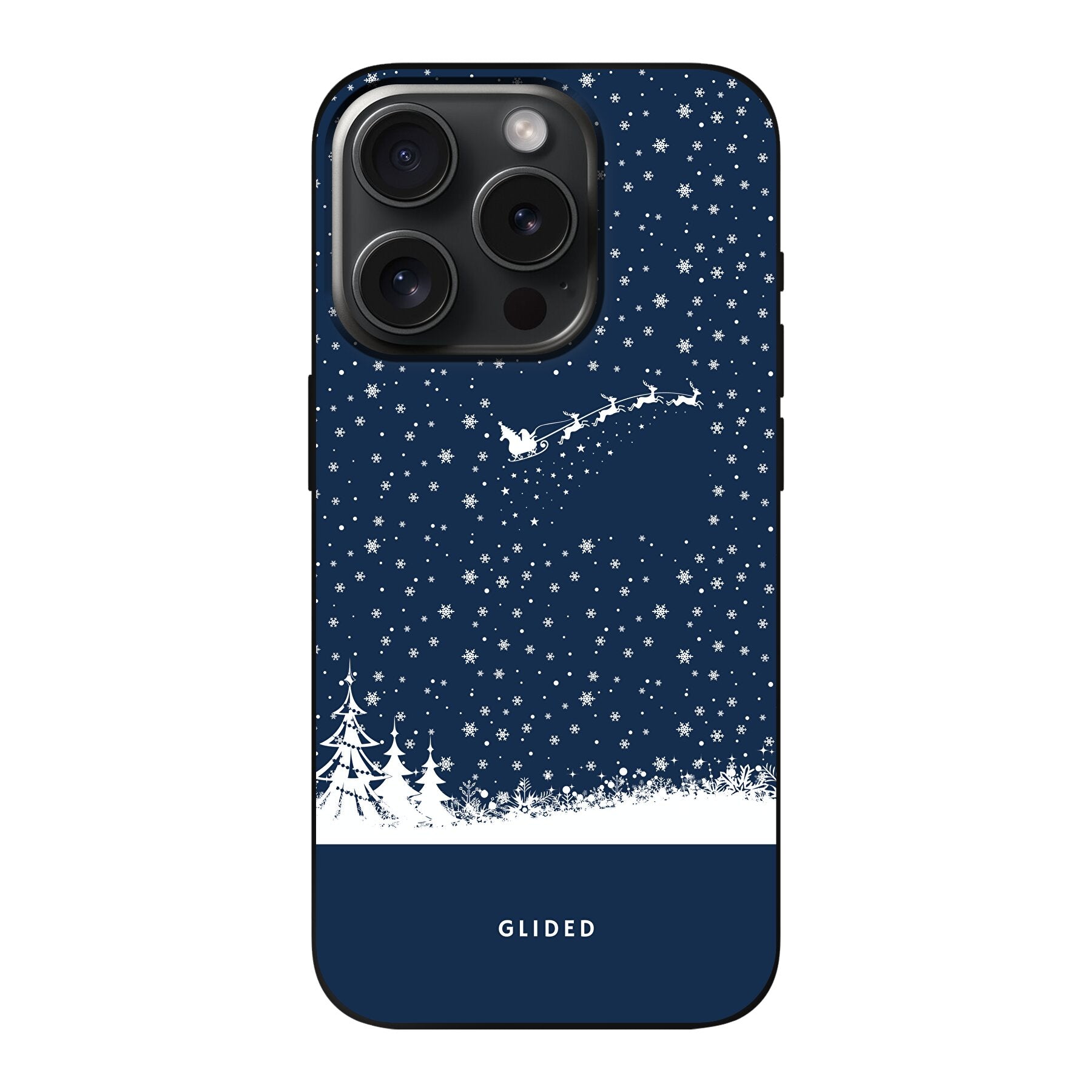 Flying Santa - iPhone 15 Pro Handyhülle Soft case