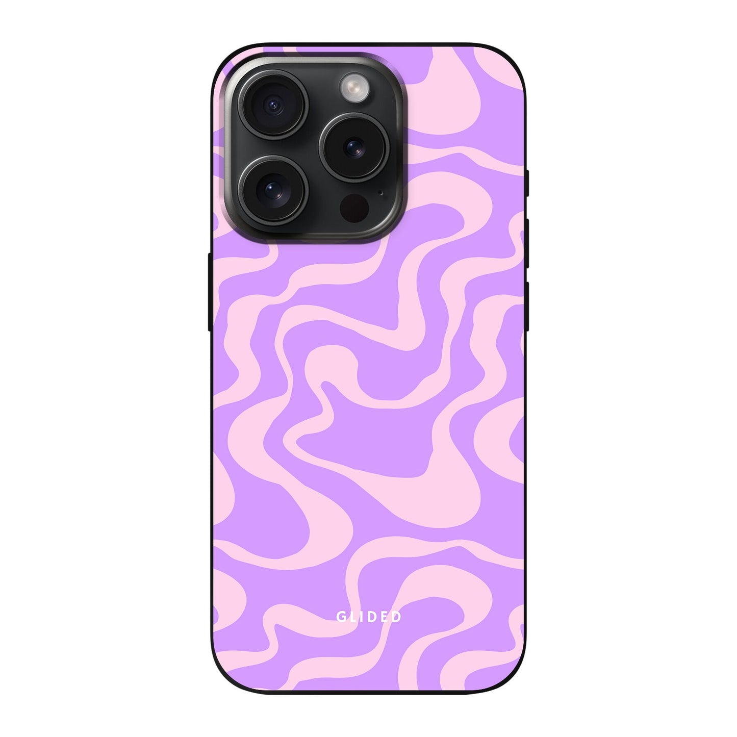 Purple Wave - iPhone 15 Pro Handyhülle Soft case