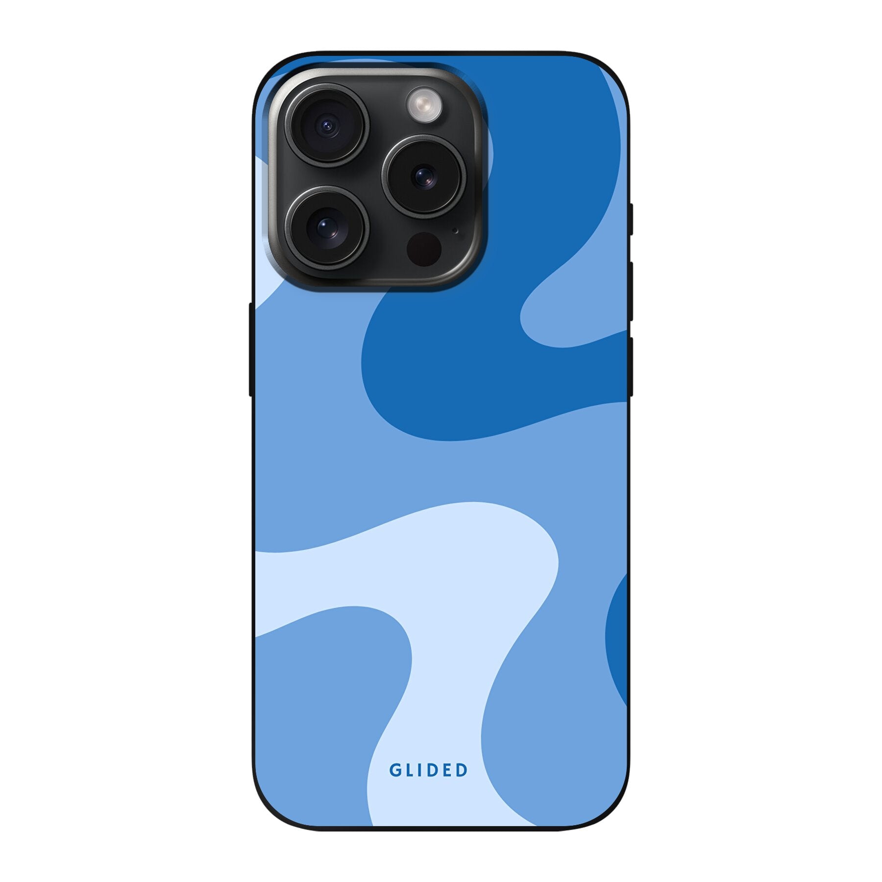Blue Wave - iPhone 15 Pro Handyhülle Soft case