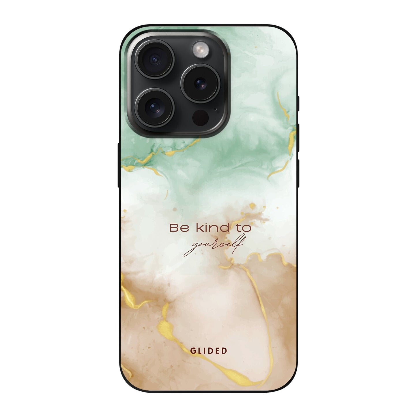 Kind to yourself - iPhone 15 Pro Handyhülle Soft case