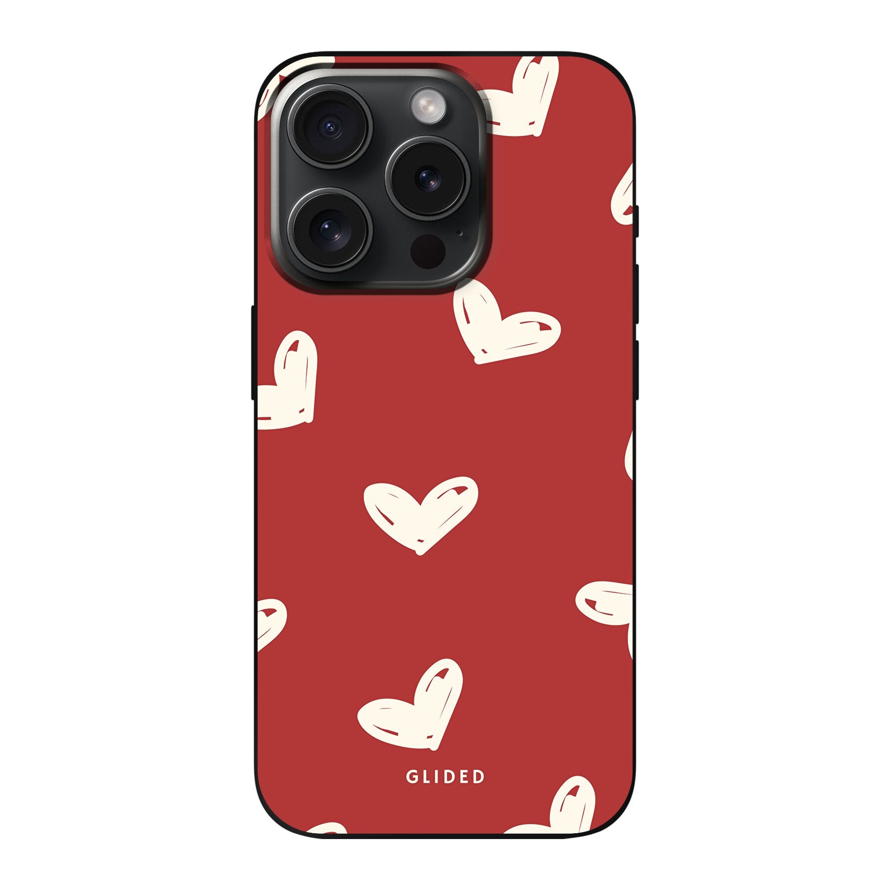 Red Love - iPhone 15 Pro - Soft case