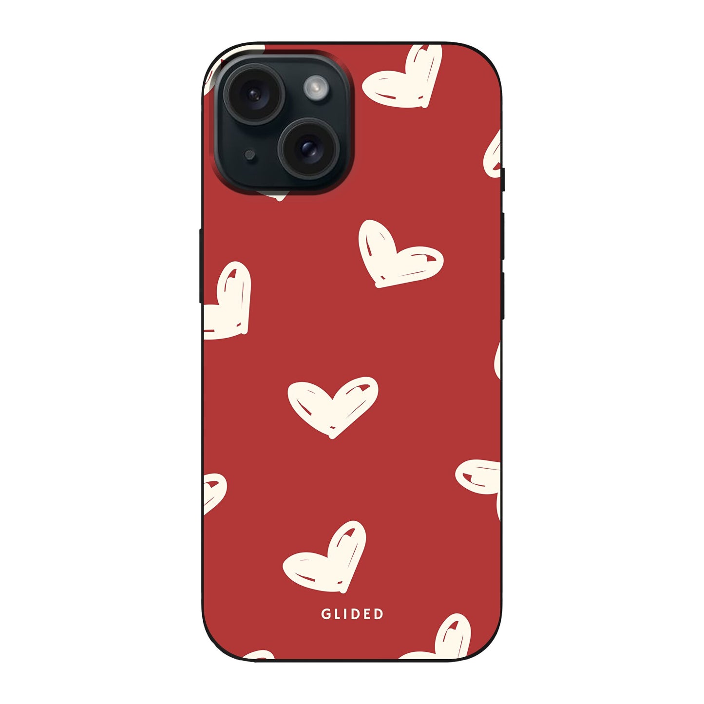 Red Love - iPhone 15 - Soft case