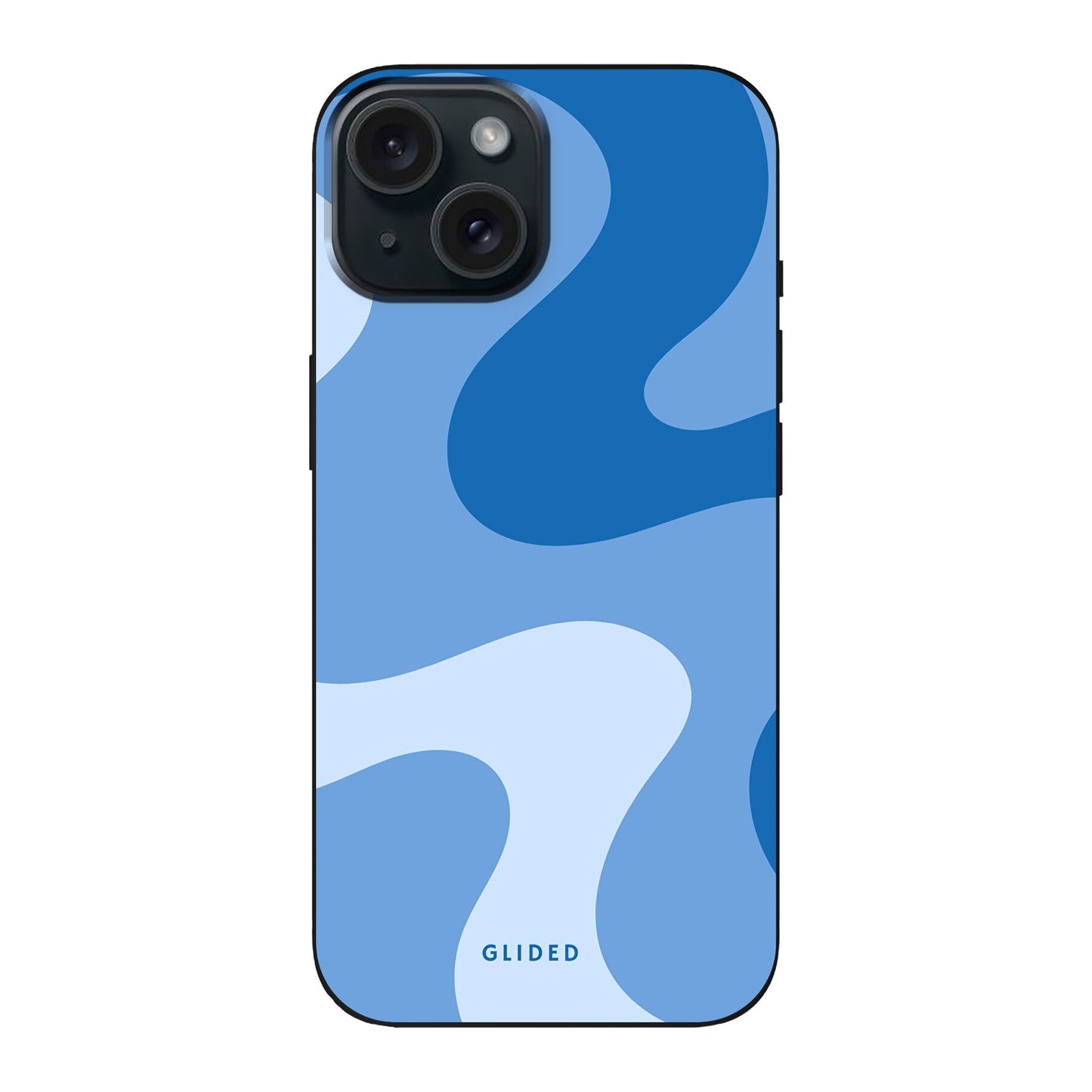 Blue Wave - iPhone 15 Handyhülle Soft case