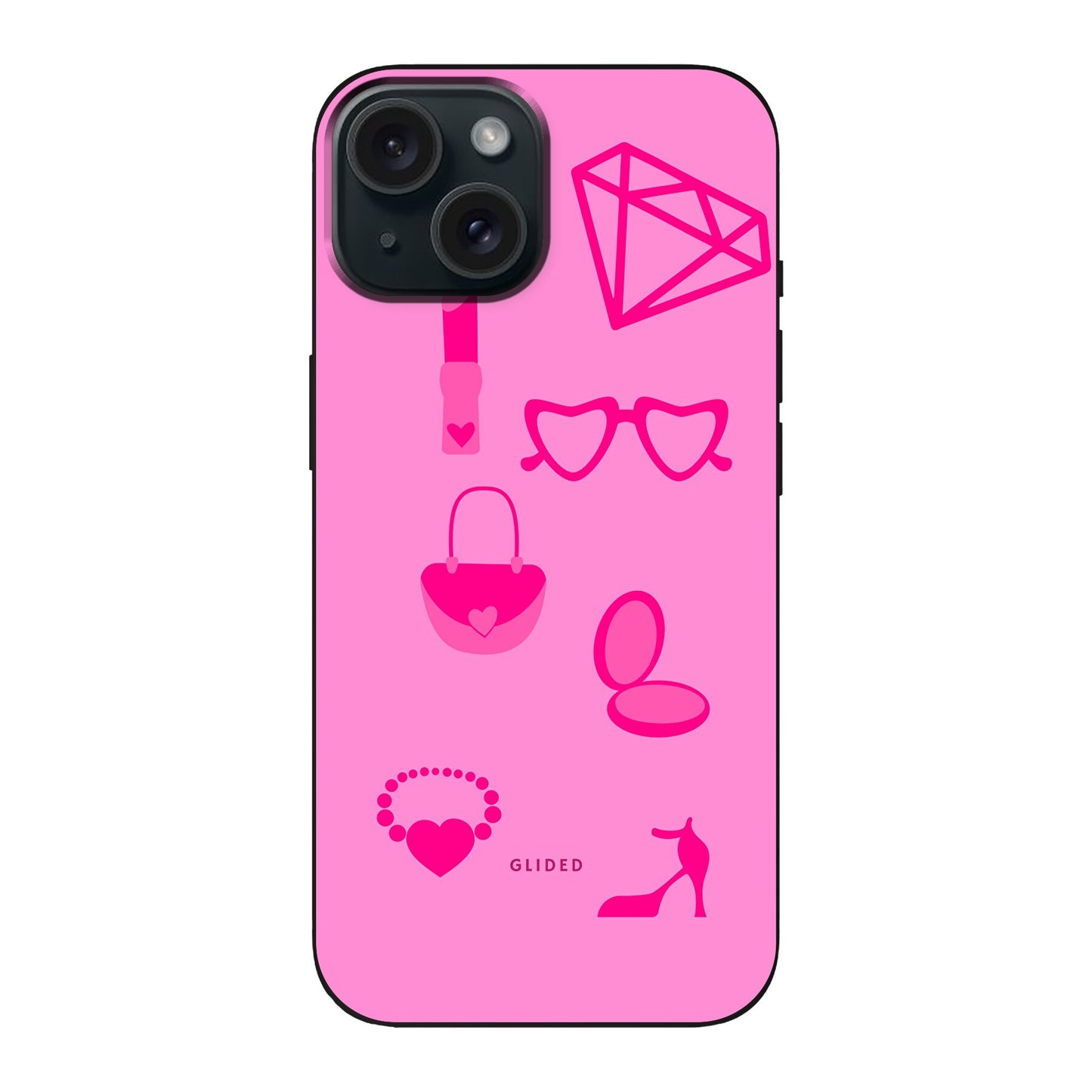 Glamor - iPhone 15 Handyhülle Soft case