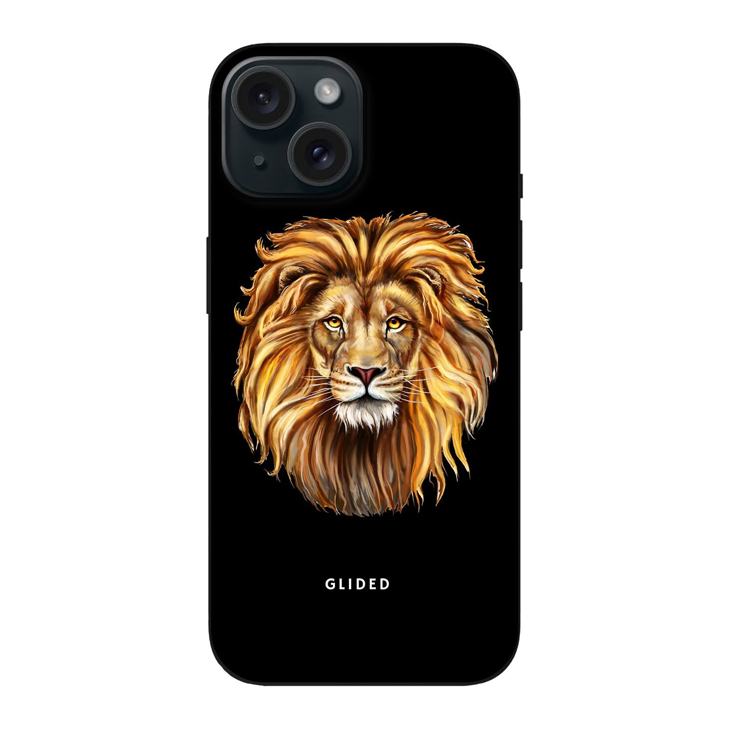 Lion Majesty - iPhone 15 - Soft case