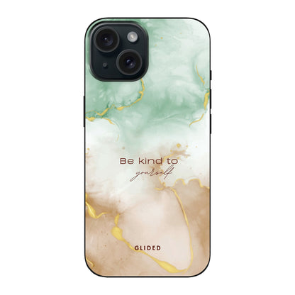 Kind to yourself - iPhone 15 Handyhülle Soft case