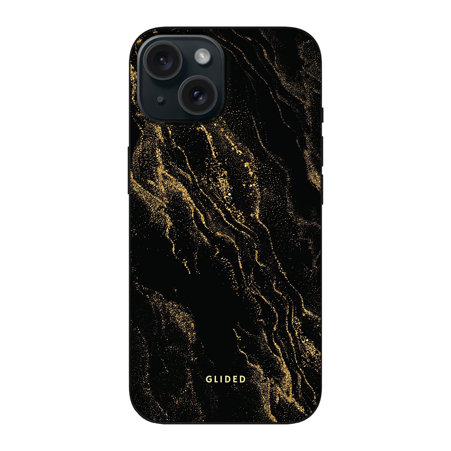 Black Marble - iPhone 15 Handyhülle Soft case