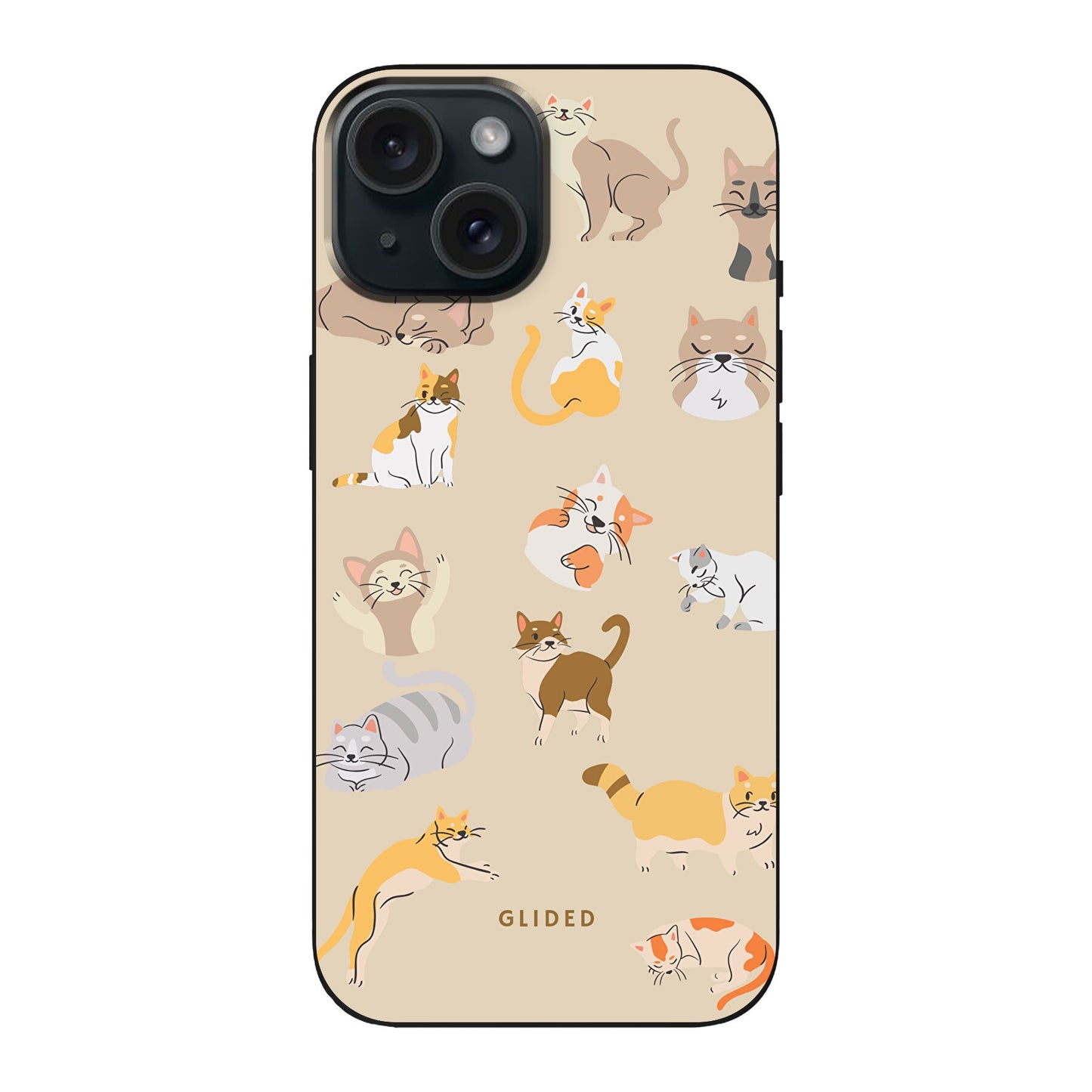 Meow - iPhone 15 Handyhülle Soft case