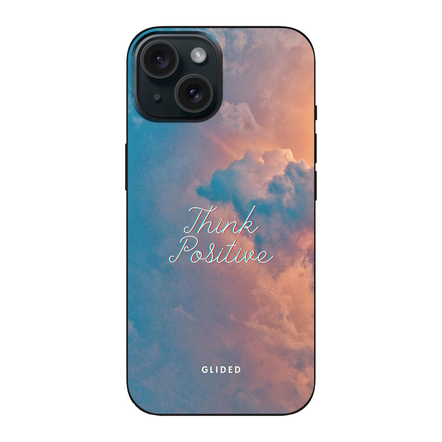 Think positive - iPhone 15 Handyhülle Soft case