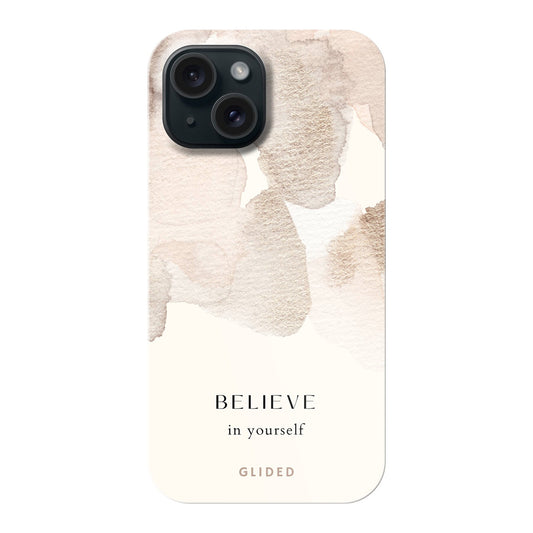 Believe in yourself - iPhone 15 Handyhülle Tough case