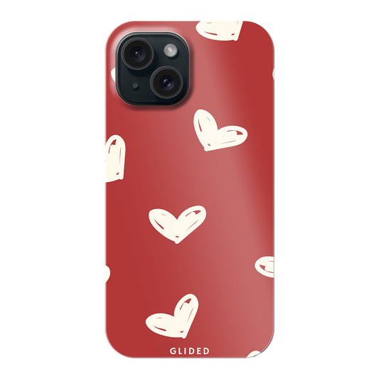 Red Love - iPhone 15 - Tough case