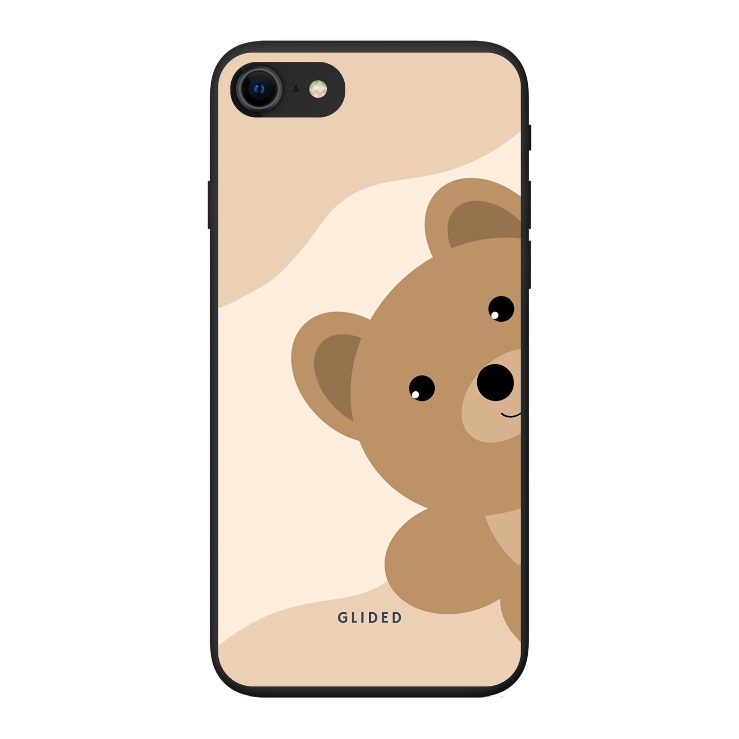 BearLove Left - iPhone 7 Handyhülle Biologisch Abbaubar