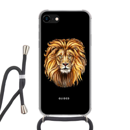 Lion Majesty - iPhone 7 - Crossbody case mit Band