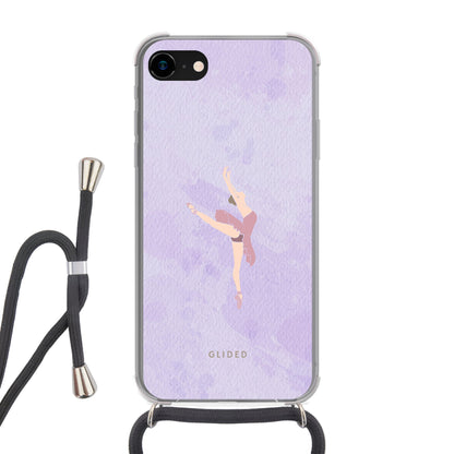 Lavender - iPhone 7 Handyhülle Crossbody case mit Band