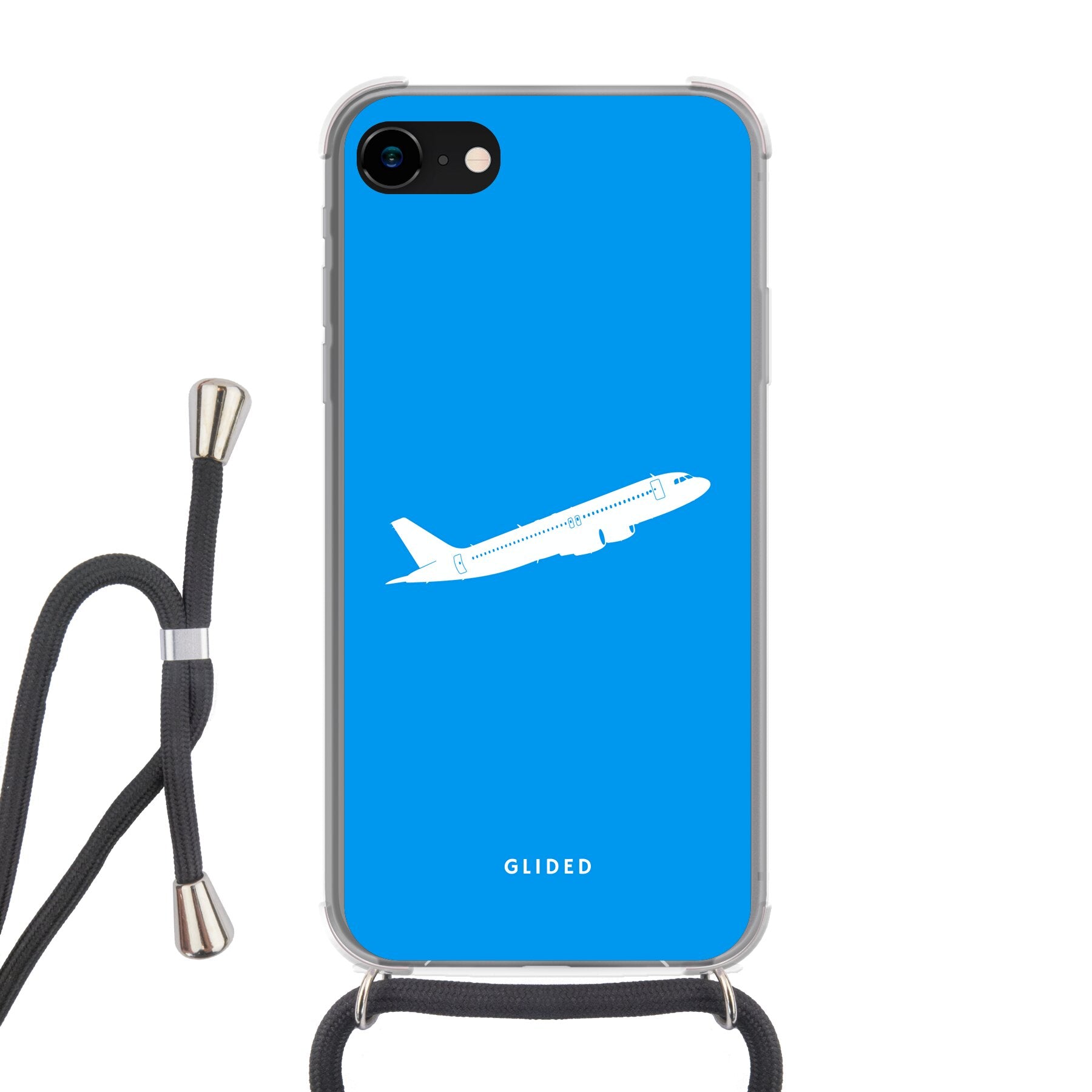 Up to Sky - iPhone 7 Handyhülle Crossbody case mit Band