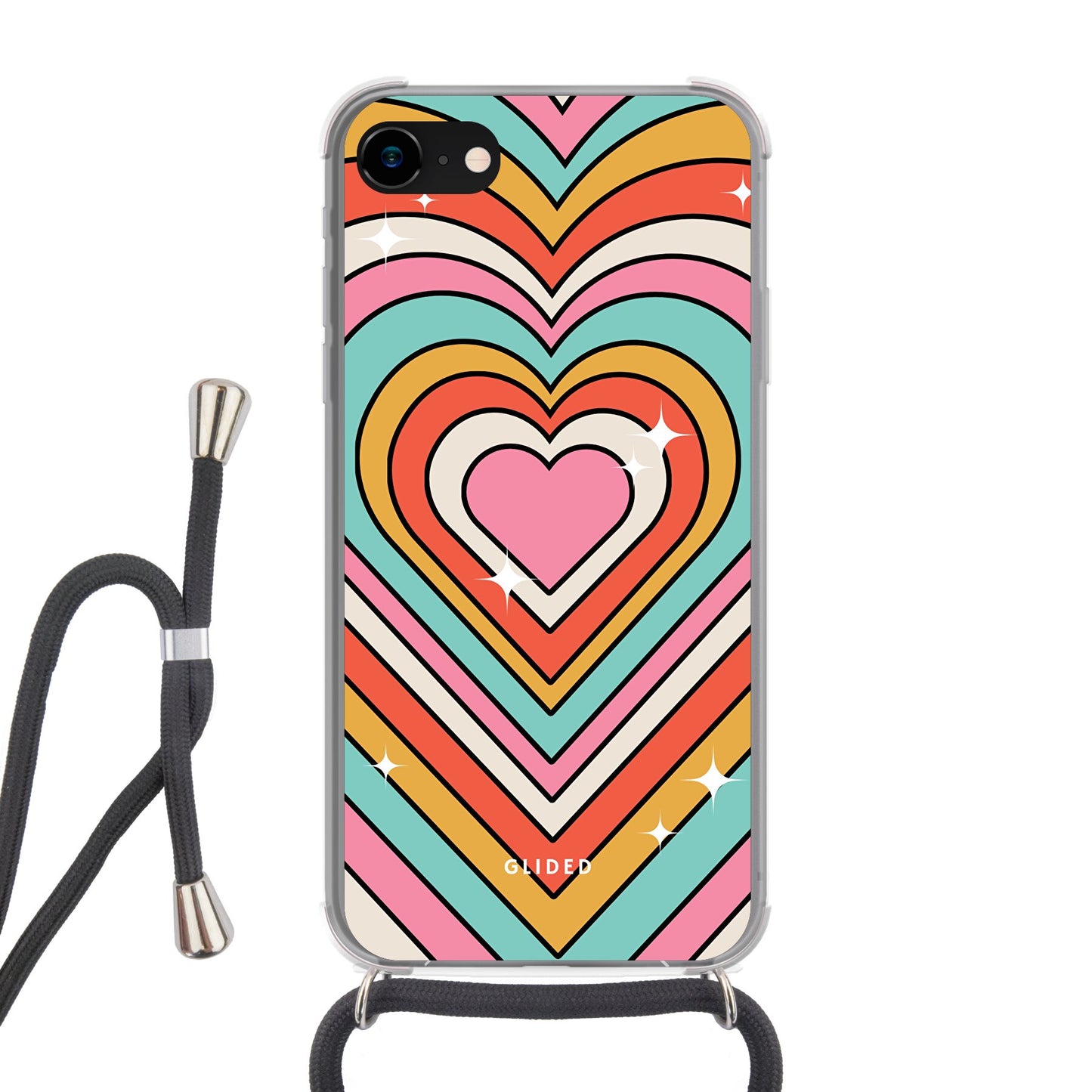 Endless Love - iPhone 7 Handyhülle Crossbody case mit Band