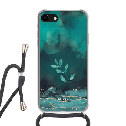 Mystic Bloom - iPhone 7 Handyhülle Crossbody case mit Band