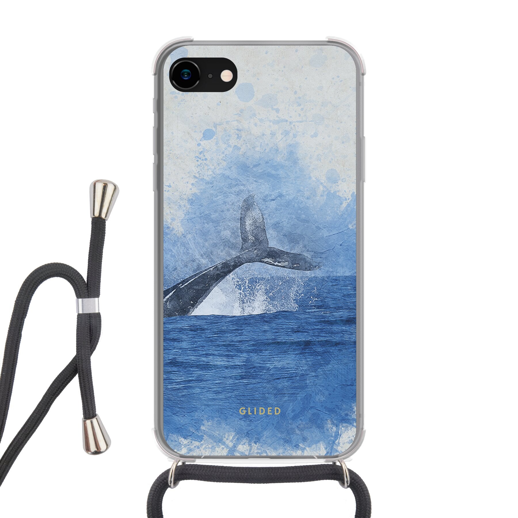 Oceanic - iPhone 7 Handyhülle Crossbody case mit Band