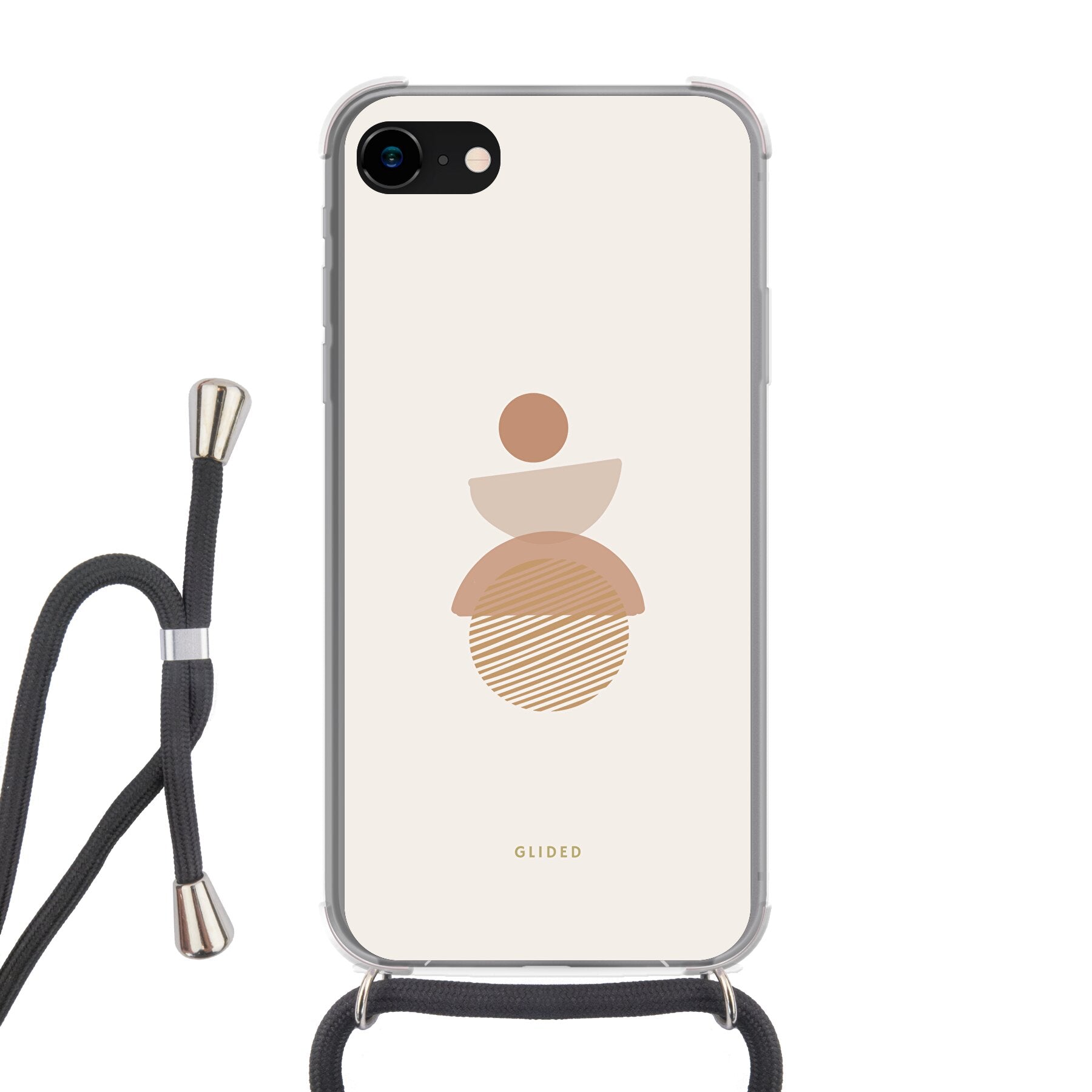 Solace - iPhone 7 Handyhülle Crossbody case mit Band