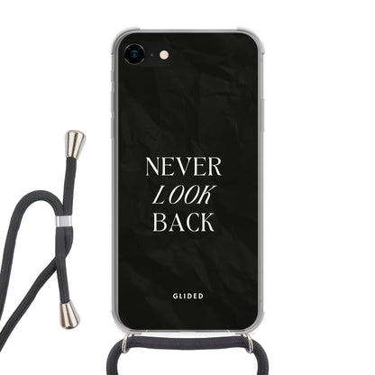 Never Back - iPhone 7 Handyhülle Crossbody case mit Band