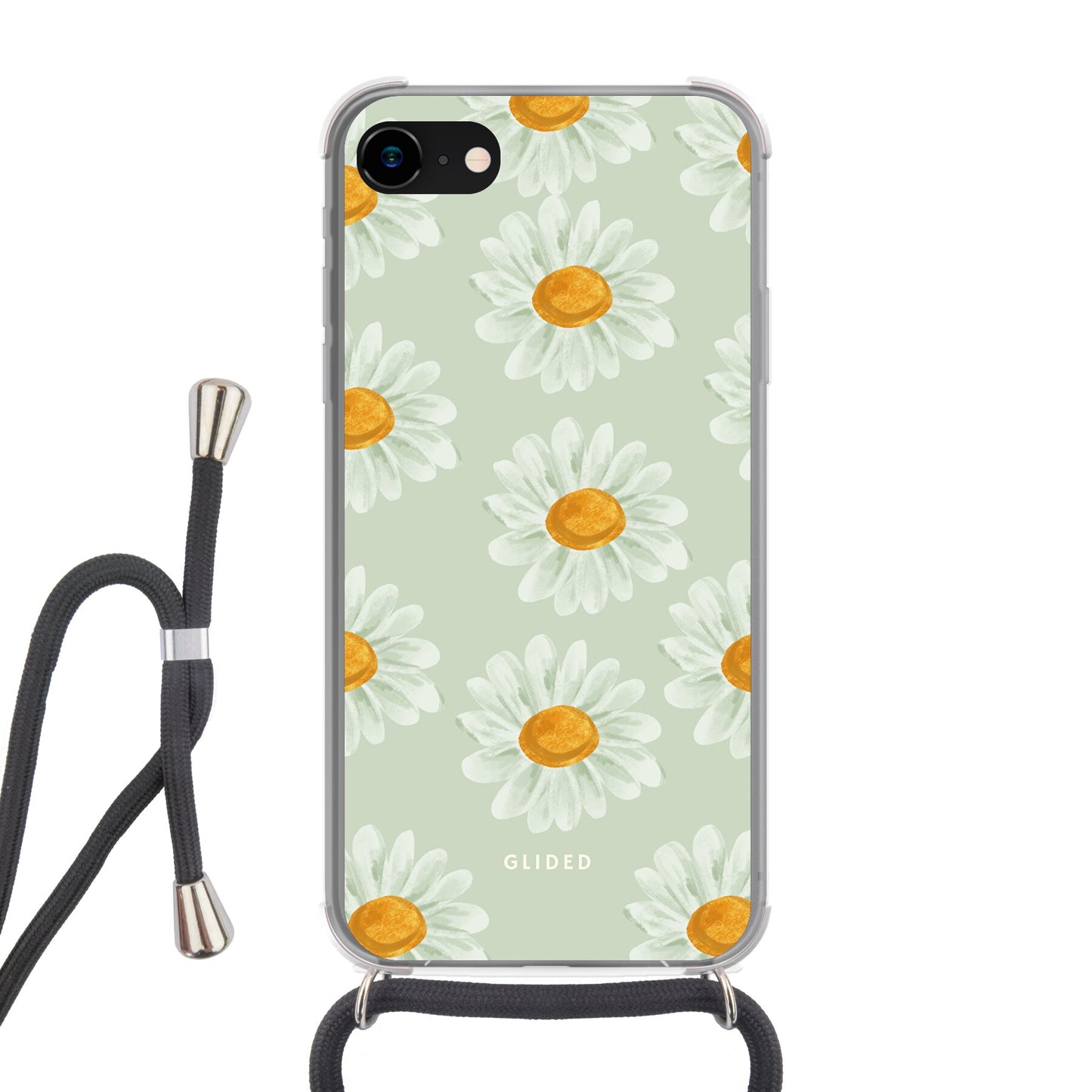 Daisy - iPhone 7 Handyhülle Crossbody case mit Band