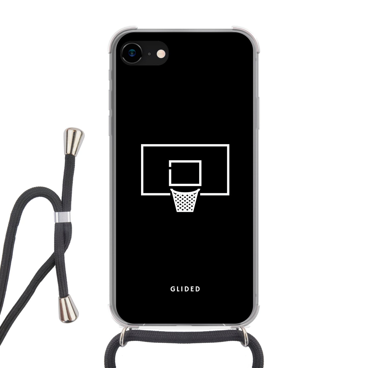 Basketball Fun - iPhone 7 Handyhülle Crossbody case mit Band